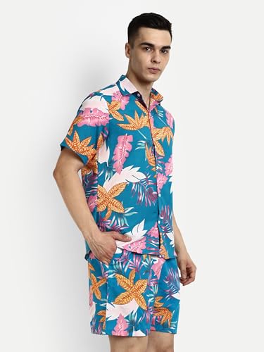 Leriya Fashion Mens Rayon Co-Ord