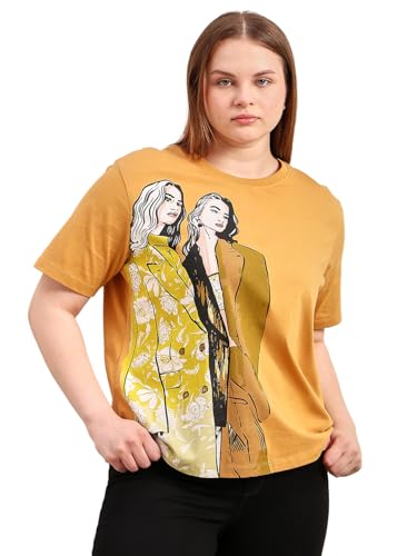 Vero Moda Curve WomenS Comfort Fit T-Shirt