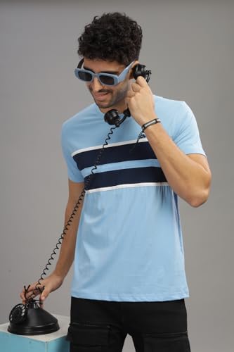 ADRO Tshirt for MenMulti Color T-Shirt for MenCotton T-ShirtMens TshirtRN8-24-SKNB