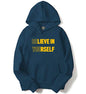 ADRO Believe in Yourself Design Printed Cotton Hoodies/Sweatshirts for Men (H21-M-YOU-SB_Teal_XL)