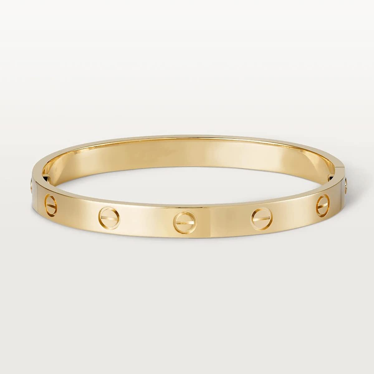 Jewels Galaxy Gold Plated Love Bracelet for Women – Contemporary Alloy Bracelet