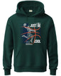 ADRO Basketball Design Hoodie for Men, 320 GSM Soft Cotton Hoodies, Long Lasting Printed Hoodie | Mens Hoodies | Sweatshirt for 