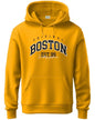 ADRO Men's Cotton Neck Hooded Sweatshirt (H24-BOST-MU-S_Mustard)