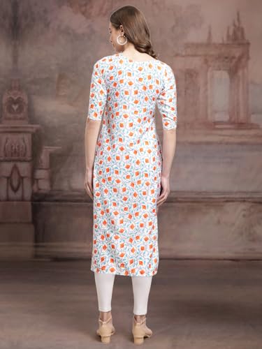 Pinkmint Crepe Printed Kurti For Womens College Wear Kurti For Women