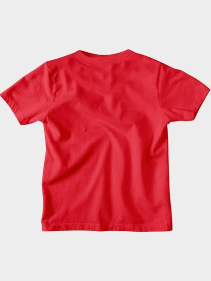 Bon Organik Boys Spiderman Graphic Printed Round Neck Cotton T-Shirt