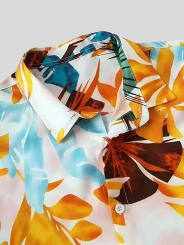 Leriya Fashion MenS Casual Cotton Shirt  Button Down Summer ShirtS For Men | Lightweight Textured Fabric | Perfect For Daily &