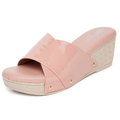 Ortho Joy Fancy Doctor Slippers | Soft Chappal For Women | Comfortable Wedges Sandals For Women Stylish