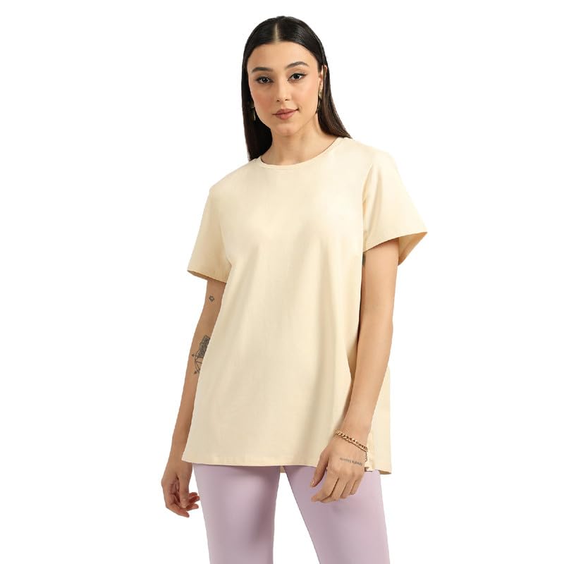 BlissClub Women The Last Tee - Boyfriend tee | Womens t-Shirt | Half Sleeves | Last 750+ Washes | Cotton Tee