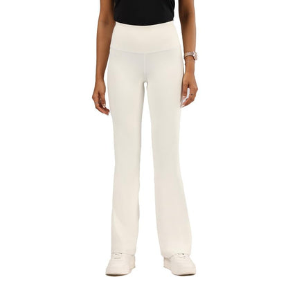 BlissClub Ultimate Flare Pants Lite for Women Above 55 ft Tall | High Waist Trousers and Formal Pants for Office wear | Comfort