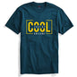 ADRO Just Be Cool Design Printed T-Shirts for Men & Women (RNR-S35-JBA-SB_Teal_XL)