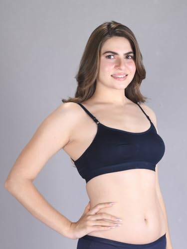 Venus Wire Free Slip On Moulded Sports Bra With Adjustable Strap