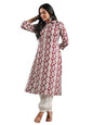 anubhutee Ethnic Motif Printed Shirt Collar Straight Kurta