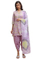 Ketch WomenS Polyester Kurta Set (Khk3001125_Navy Blue