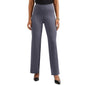 BlissClub Werk-It Wide Leg Pants | Herringbone Pattern | Classic Patch Pockets | Cotton Pants