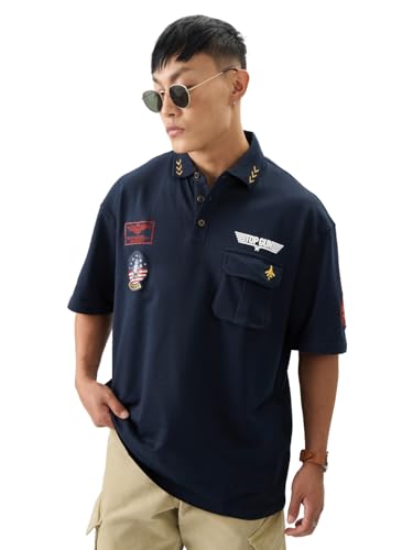 The Souled Store Solids: White Men And Boys Short Sleeve Regular Fit Cotton Blend Mandarin Polos