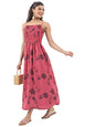 Ketch WomenS Polyester Modern Midi Casual Dress (Khj6000138_Rose