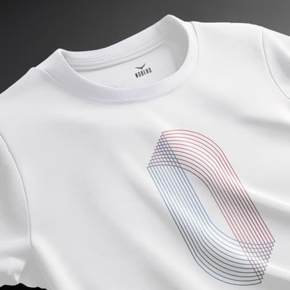 Nobero MenS Regular Fit T-Shirt (1M-Twts-C0811-Wt_White