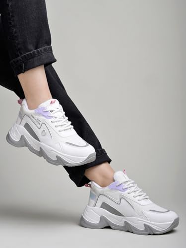 Shoetopia Womens Sneakers White