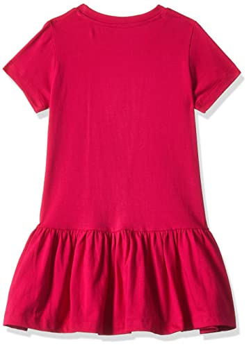 T2F Girls Cotton Printed Regular Fit Casual Dress