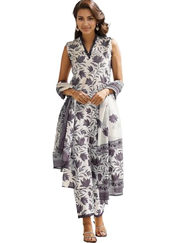 SHIENZY Dupatta set || Kurta set || Kurta pant set || Ethnic set || Sleeveless kurta set for women