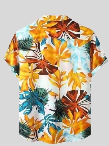 Leriya Fashion MenS Casual Cotton Shirt  Button Down Summer ShirtS For Men | Lightweight Textured Fabric | Perfect For Daily &