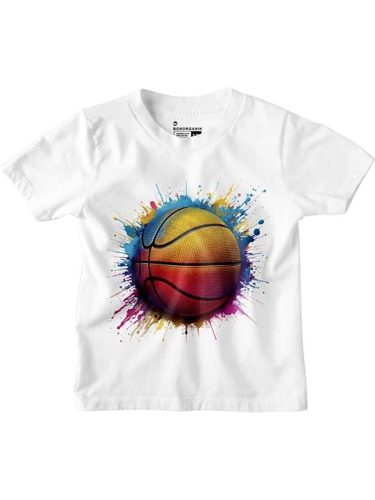 Bon Organik Boys Regular Fit T-Shirt (BON11948_White
