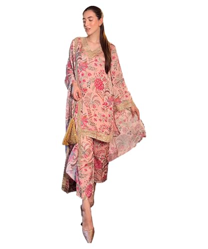 Yashika Women's Cotton Blend Kurta and Pant with Dupatta Suitable for Every Indian Occasion