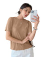 Wedani Solid Regular Fit Jeans Korean Western Tops for Women Stylish
