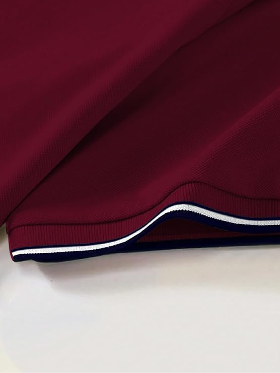 Leriya Fashion Solid Regular Fit T-Shirt For Men (Lf-M.T Mt1223_Maroon