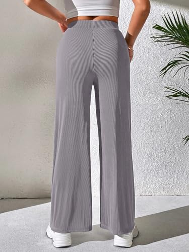 Greciilooks Baggy Women Trouser (Gl-Tr952_Grey