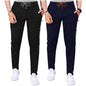 Pinkmint Combo Track for Men Lycra with Pocket for Gym, Tracking, Toga, Sport, Home