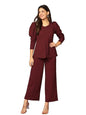 Greciilooks Spandex Ethnic Wear Co Ord Set For Women