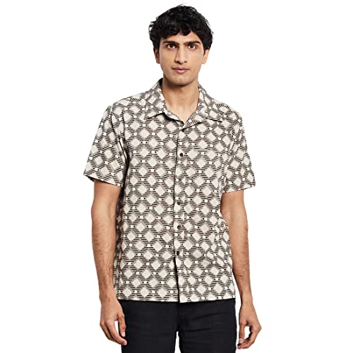 Fabindia MenS Comfort Fit T-Shirt_Grey S