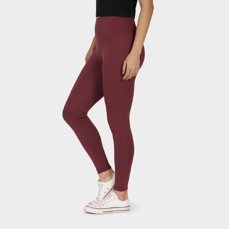 BlissClub The Ultimate Leggings for Women Tall, Ankle Length Tights for Gym, Yoga and Workout with 4 Pockets