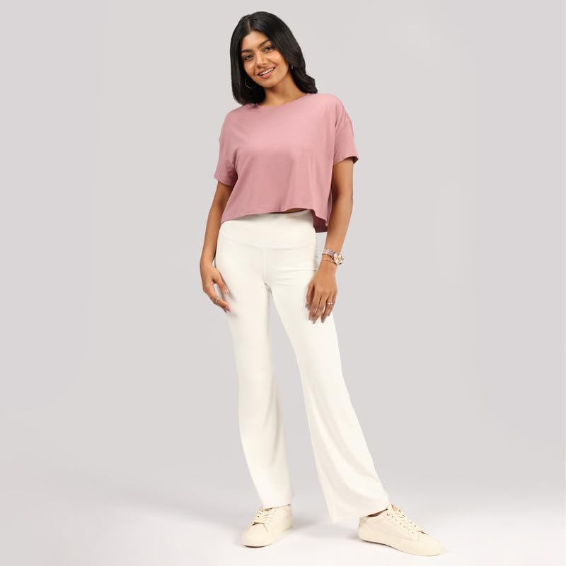 BlissClub Womens Softest Tee Boxy Crop