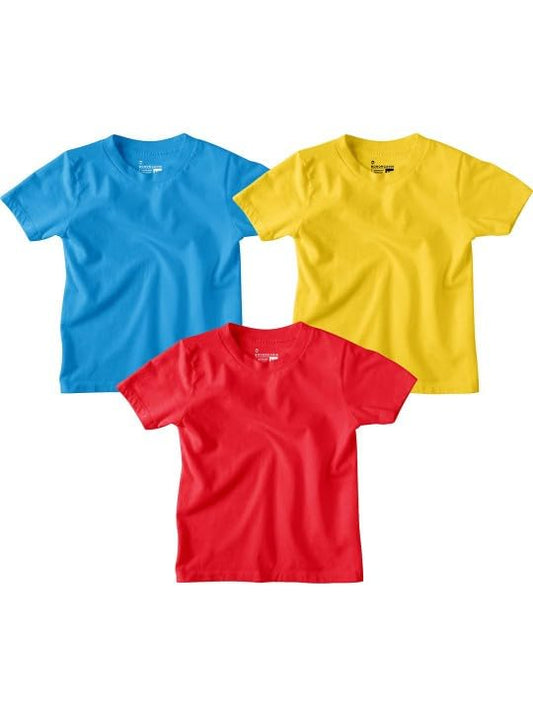 Bon Organik Boys Regular Fit T-Shirt (BON15041_Multicolor