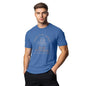 Nobero MenS Graphic Printed Regular Fit T-Shirt (1M-Twts-C0990_Marine