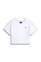 Allen Solly Girls Solid Casual Cotton Polyester Round Neck T-Shirt