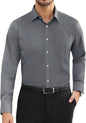 CB-COLEBROOK Mens Cotton Casual Classic Design Button Up Shirt with Chest Pocket, Male Clothes for Spring and Fall Business Occ