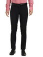 Turtle Men Pv Stretch Black Self Design Ultra Slim Fit Ceremonial Trouser