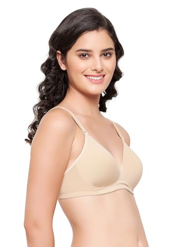 Clovia Womens Bra Beige