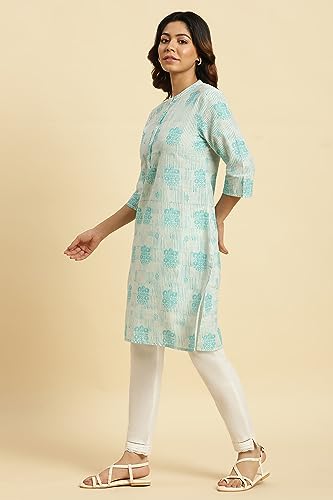 W for Woman Women's Cotton Casual Kurta