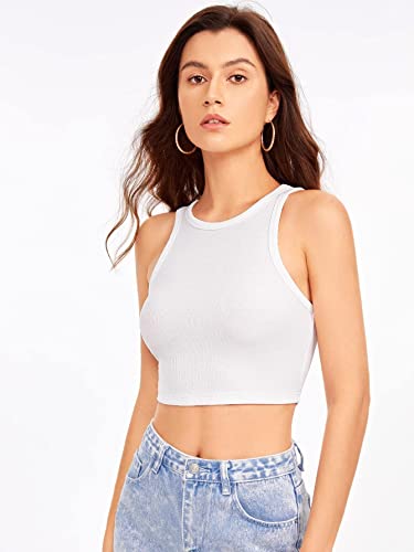 Greciilooks WomenS Ribbed Collared Spaghetti Half Sleeve Crop Tops For GirlS | Cardigan Plus Size Jeans Short Top For Women (M