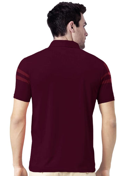 Nobel Monk MenS Regular Fit Polo T Shirt |Half Sleeves |Collar Tshirts |Casual T-Shirt For Men