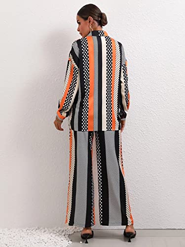 Greciilooks Women Co Ord Set| Printed Shirt & Bottom Set For Women| Straight Printed Pant| Women Two-Piece Outfits| Summer Wear|