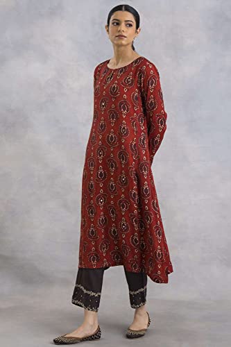 W for Woman Women's Rayon Floral Regular Fashion Vest