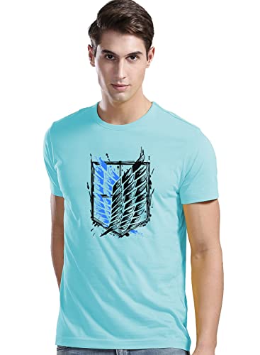ADRO Mens Attack on Titan Cotton T-Shirt (L)