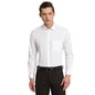 Turtle Men 100% Cotton White Plain Slim Fit Full Sleeve Formal Shirt