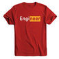 ADRO Engineer Mens Cotton Printed T-Shirt (R21-M-EGN-RD_Red_XL)