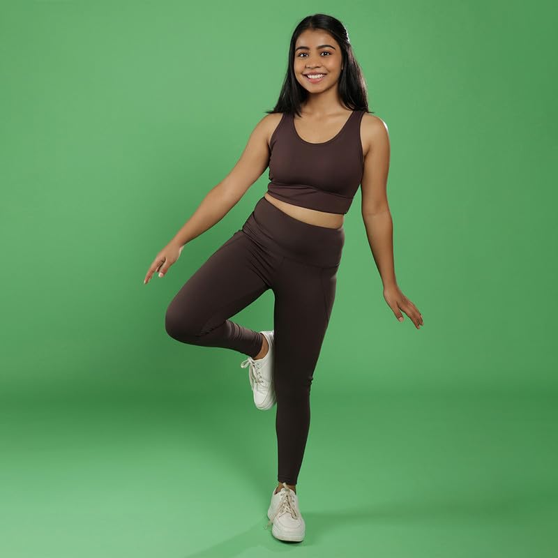 BlissClub WomenThe Ultimate Comfort Sports Bra | Sports Bra for Women | Slip-in Pads | Full Coverage | CloudSoft Fabric
